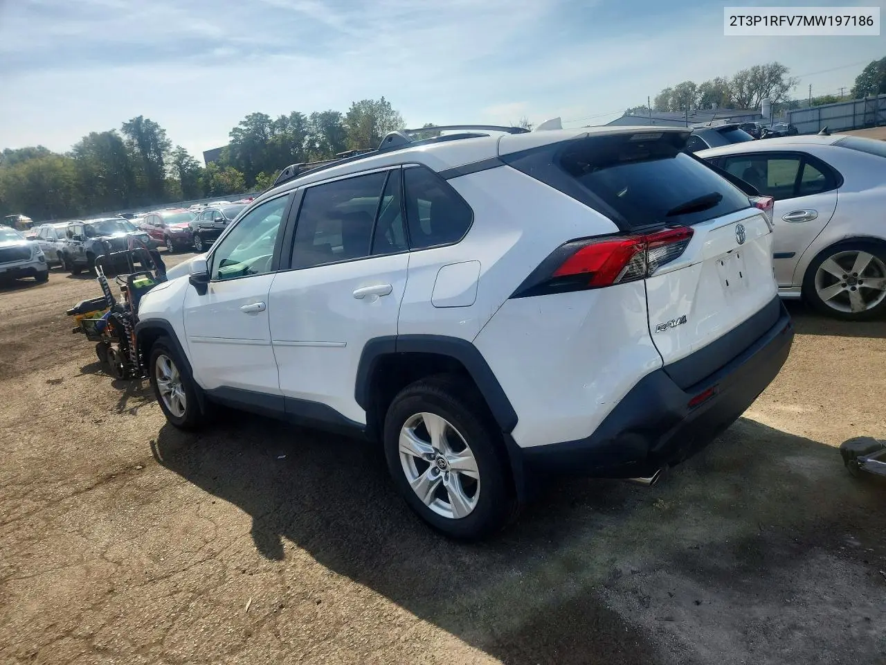 2021 TOYOTA RAV 4 VIN 2T3P1RFV7MW197186 — фото 2