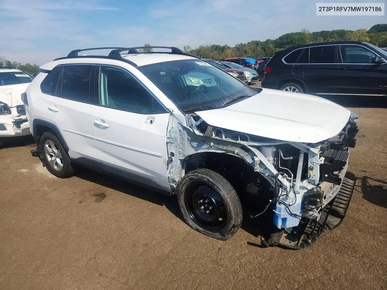 2021 TOYOTA RAV 4 VIN 2T3P1RFV7MW197186 — фото 4