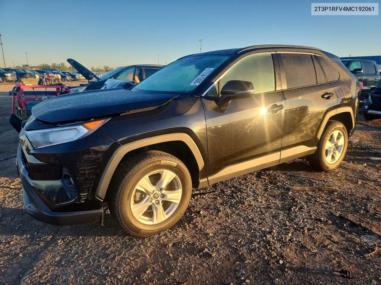 TOYOTA RAV 4 2021, VIN 2T3P1RFV4MC192061