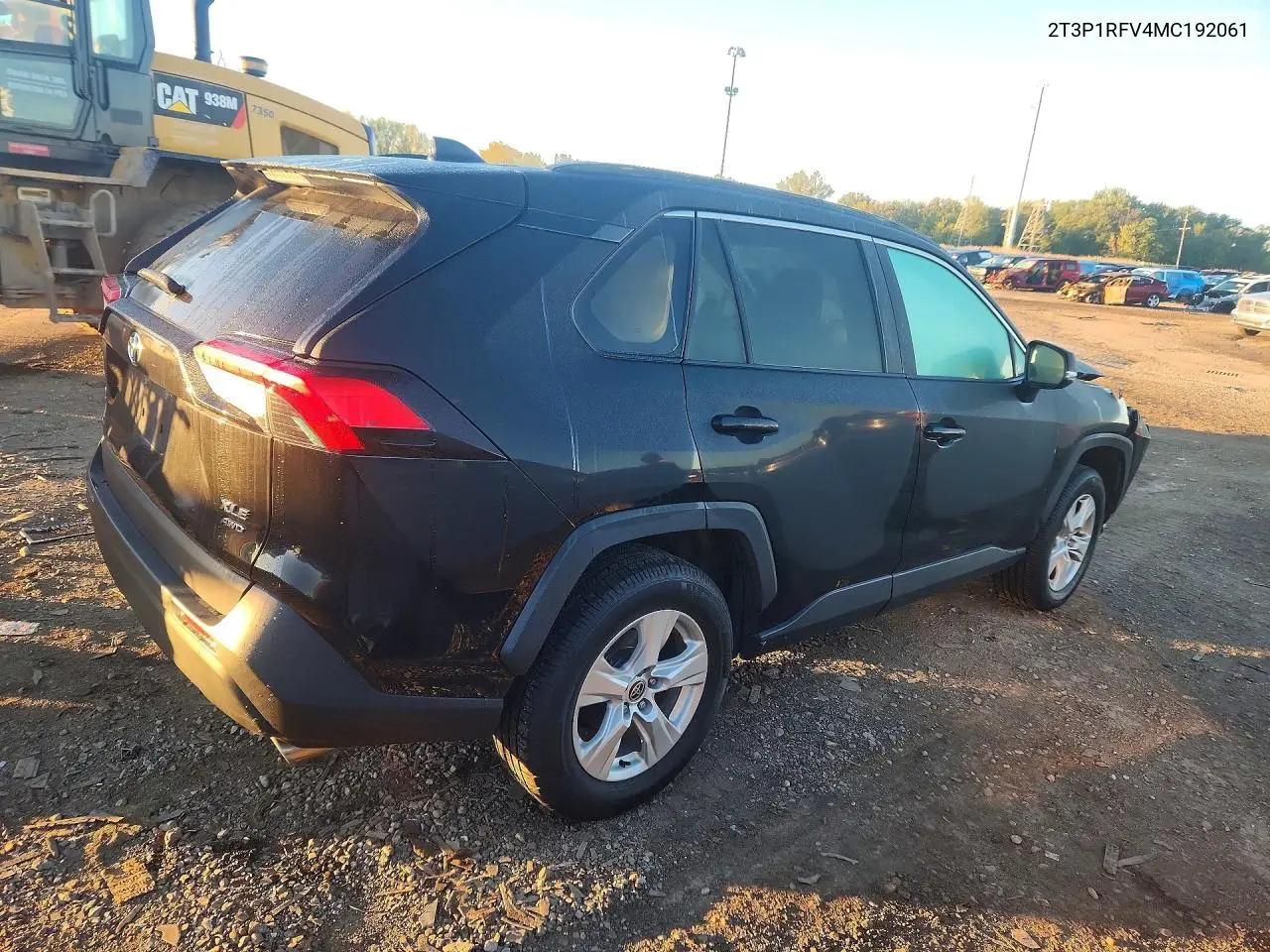 2021 TOYOTA RAV 4 VIN 2T3P1RFV4MC192061 — фото 3