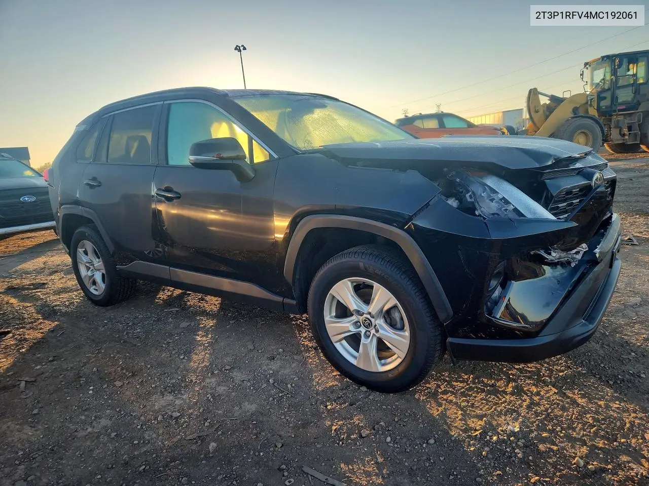 2021 TOYOTA RAV 4 VIN 2T3P1RFV4MC192061 — фото 4