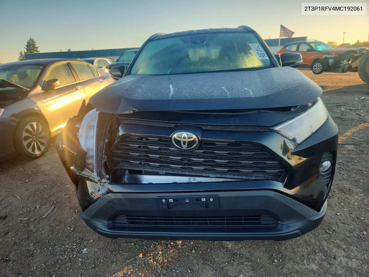 2021 TOYOTA RAV 4 VIN 2T3P1RFV4MC192061 — фото 5