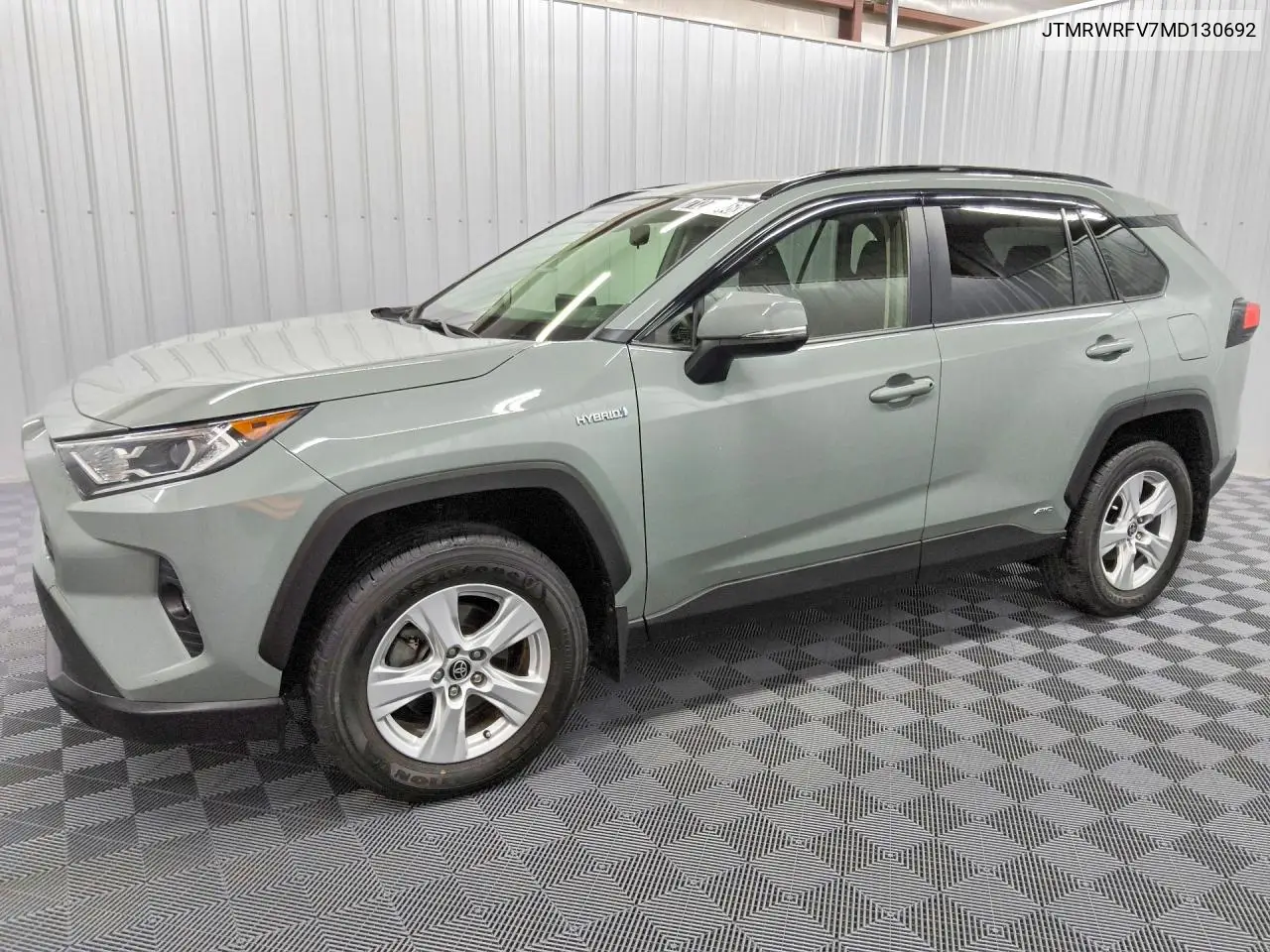 2021 TOYOTA RAV 4 VIN JTMRWRFV7MD130692 — фото 2