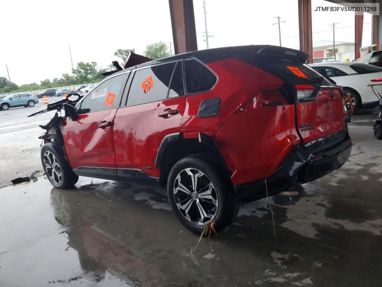 2021 TOYOTA RAV 4 VIN JTMFB3FV5MD011258 — фото 2