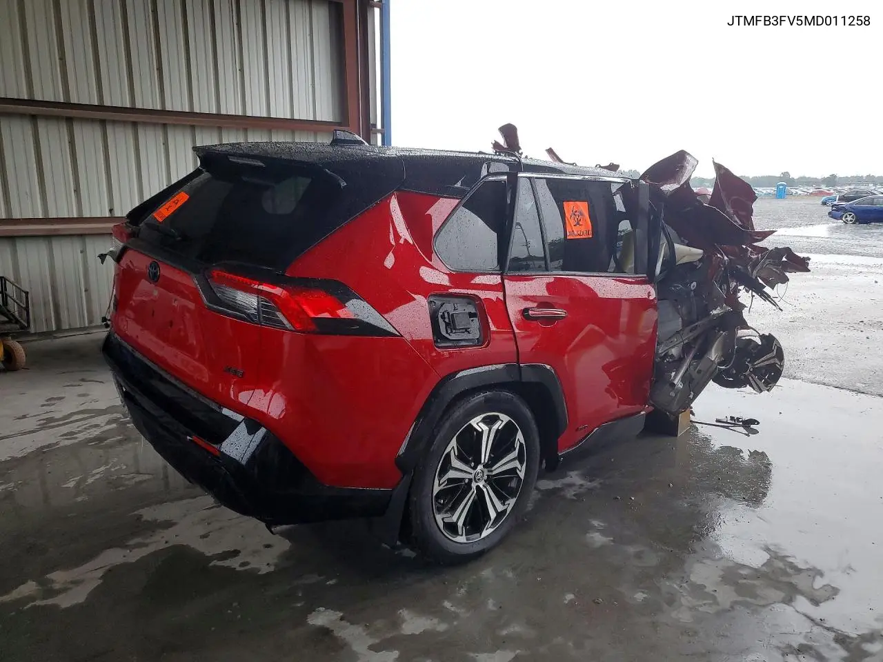 2021 TOYOTA RAV 4 VIN JTMFB3FV5MD011258 — фото 3