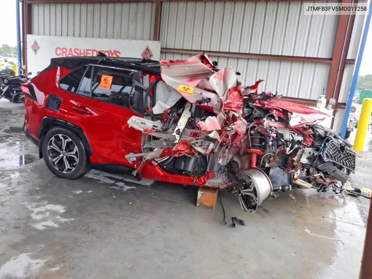 2021 TOYOTA RAV 4 VIN JTMFB3FV5MD011258 — фото 4