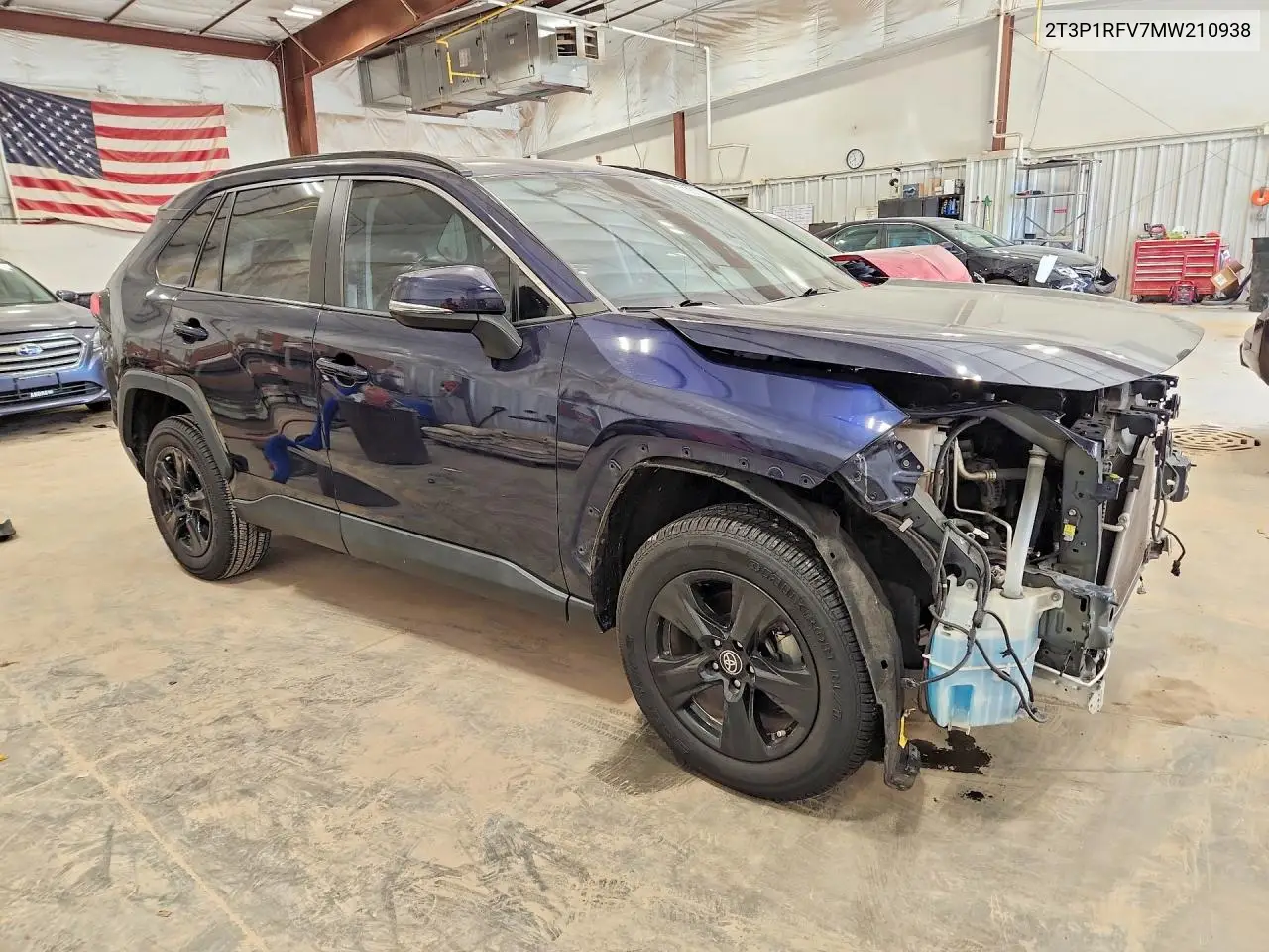 2021 TOYOTA RAV 4 VIN 2T3P1RFV7MW210938 — фото 4