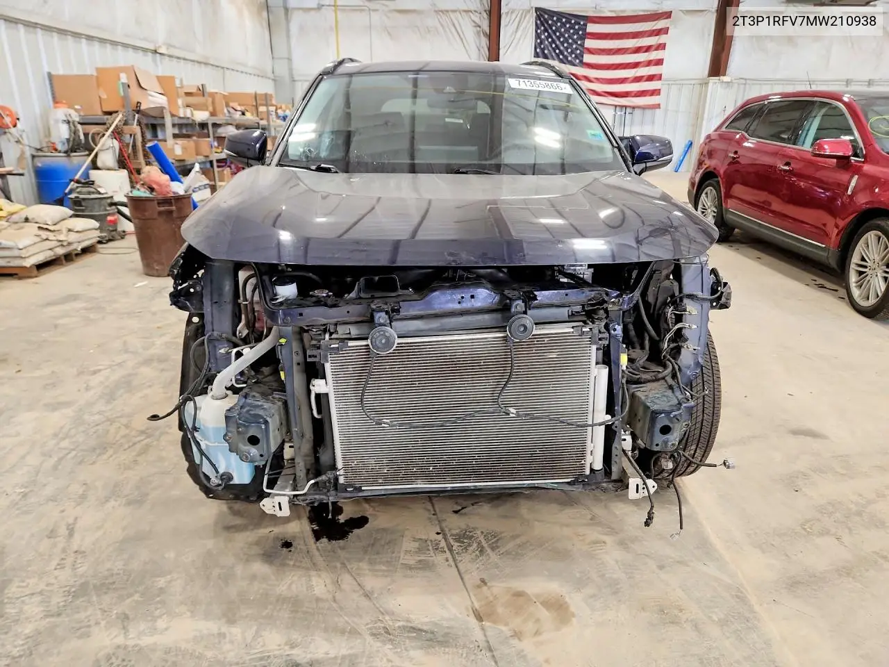 2021 TOYOTA RAV 4 VIN 2T3P1RFV7MW210938 — фото 5