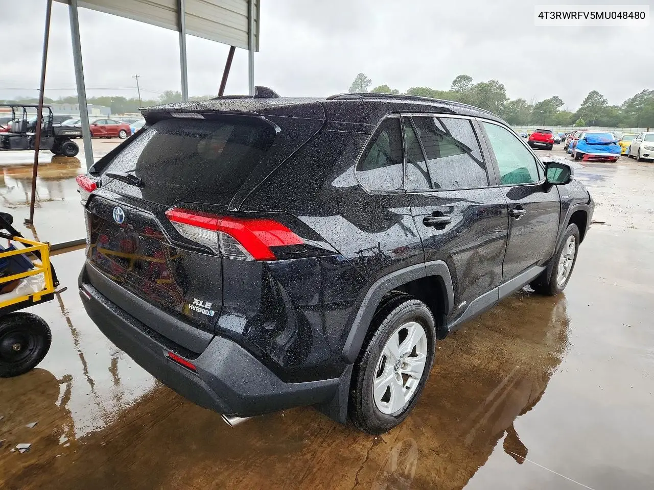 2021 TOYOTA RAV 4 VIN 4T3RWRFV5MU048480 — фото 3