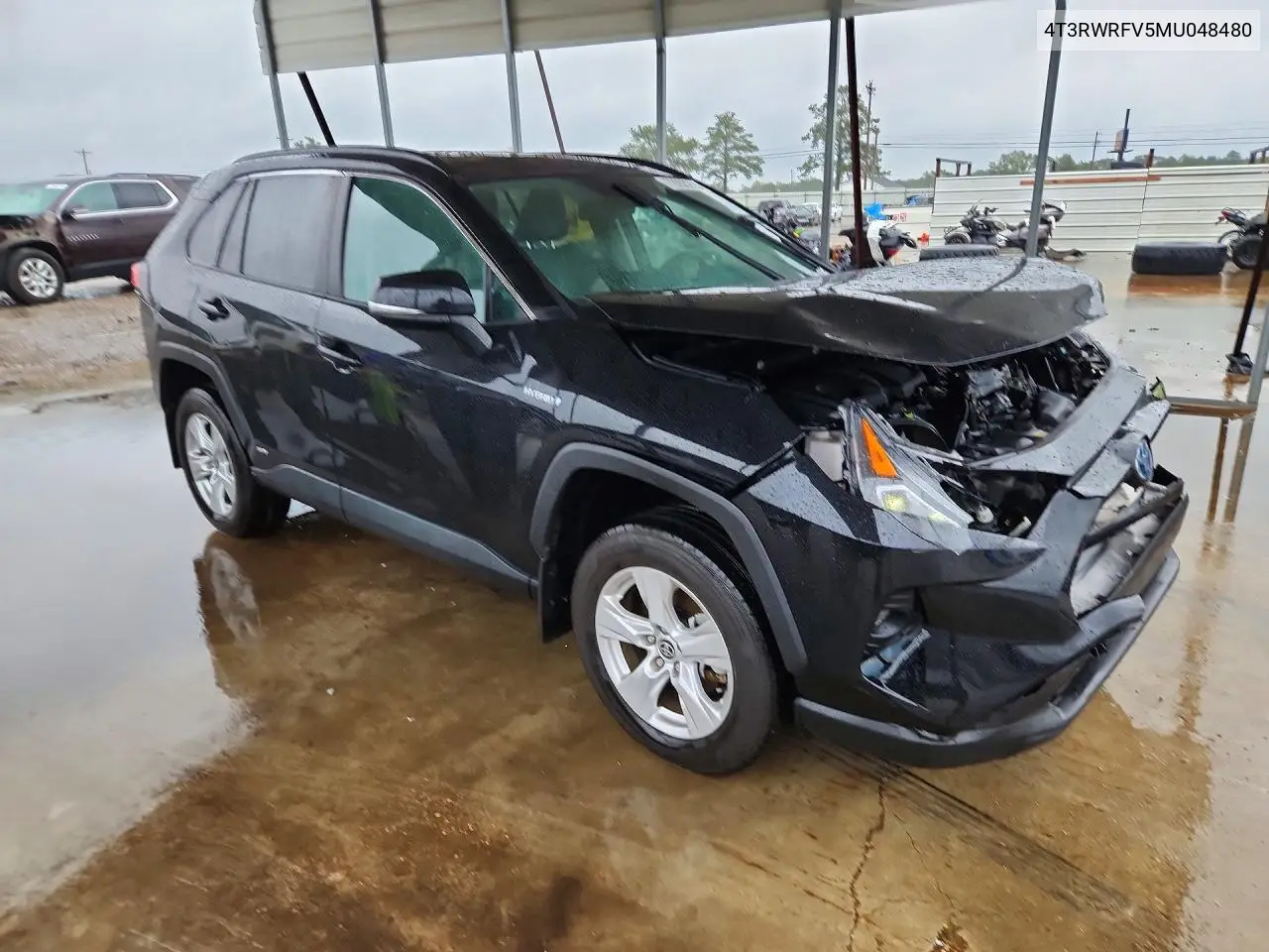 2021 TOYOTA RAV 4 VIN 4T3RWRFV5MU048480 — фото 4