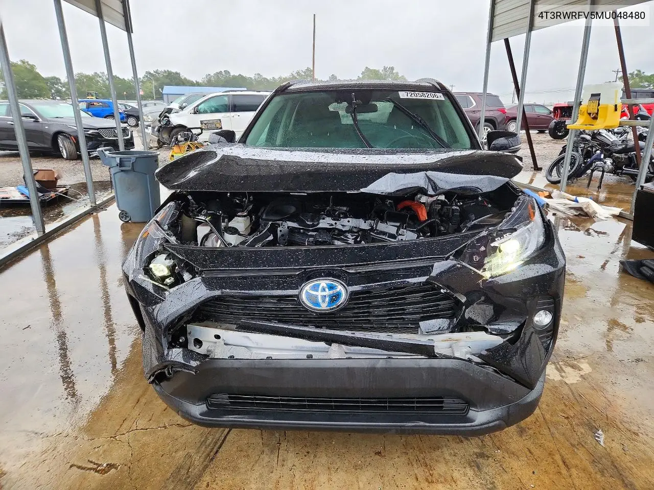 2021 TOYOTA RAV 4 VIN 4T3RWRFV5MU048480 — фото 5
