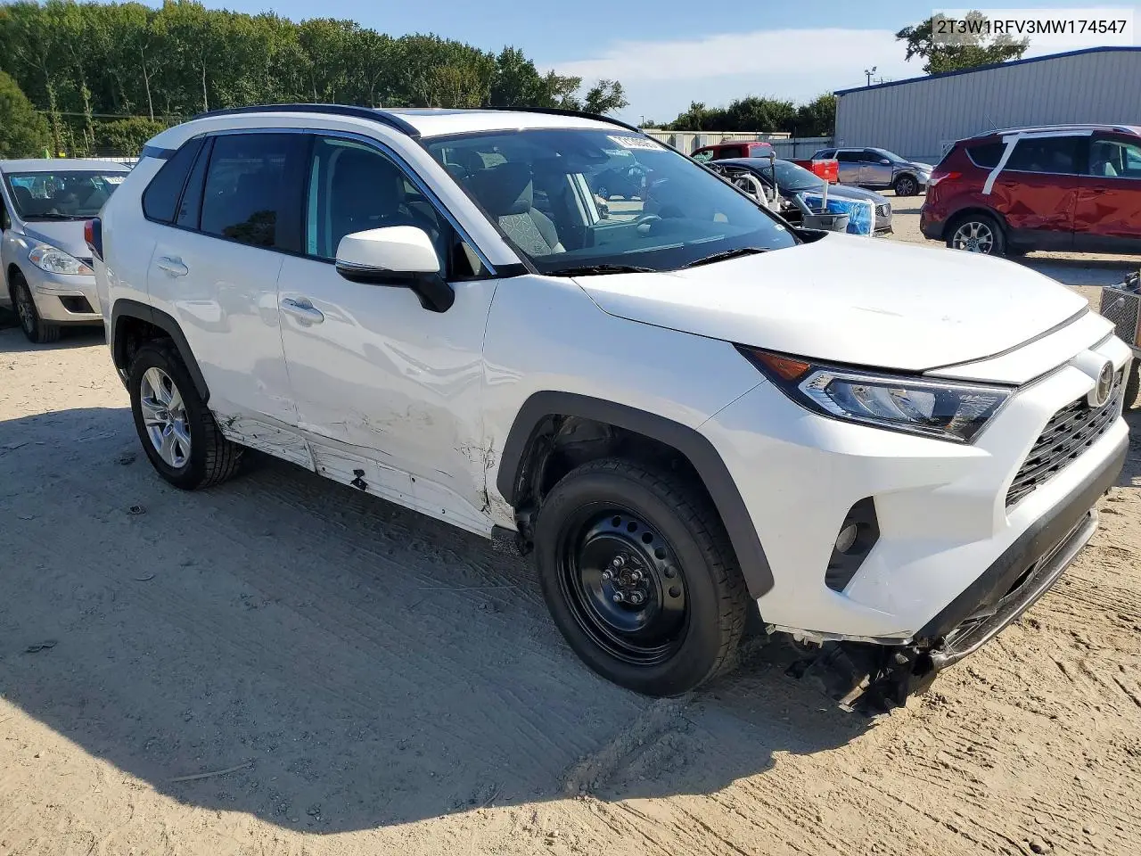 2021 TOYOTA RAV 4 VIN 2T3W1RFV3MW174547 — фото 4