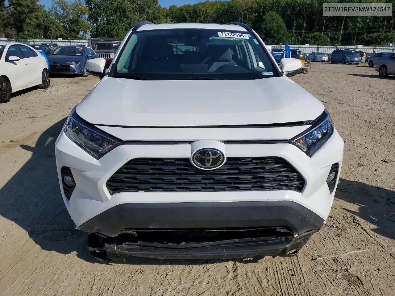 2021 TOYOTA RAV 4 VIN 2T3W1RFV3MW174547 — фото 5