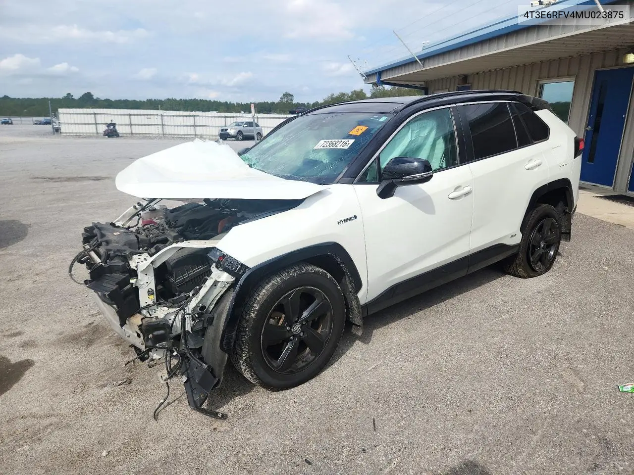 TOYOTA RAV 4 2021, VIN 4T3E6RFV4MU023875