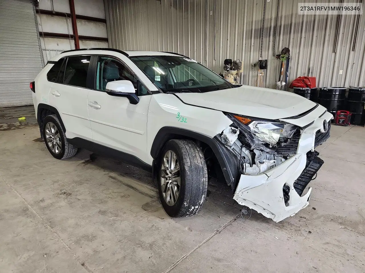 2021 TOYOTA RAV 4 VIN 2T3A1RFV1MW196346 — фото 4