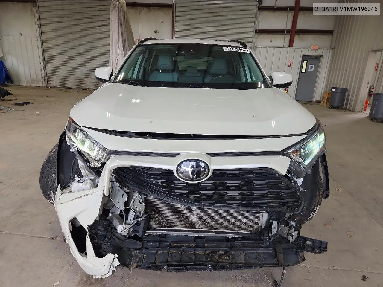 2021 TOYOTA RAV 4 VIN 2T3A1RFV1MW196346 — фото 5