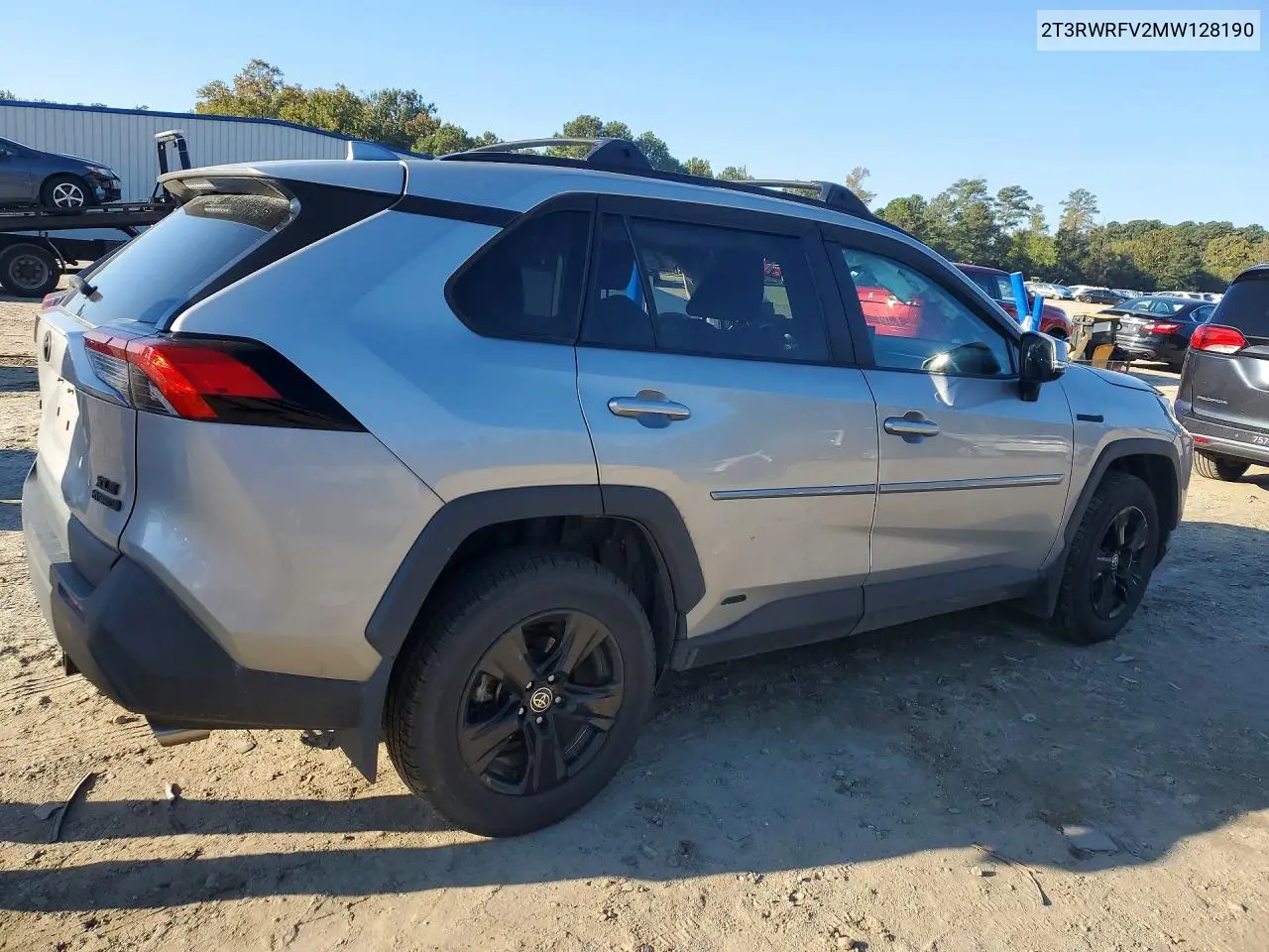 2021 TOYOTA RAV 4 VIN 2T3RWRFV2MW128190 — фото 3