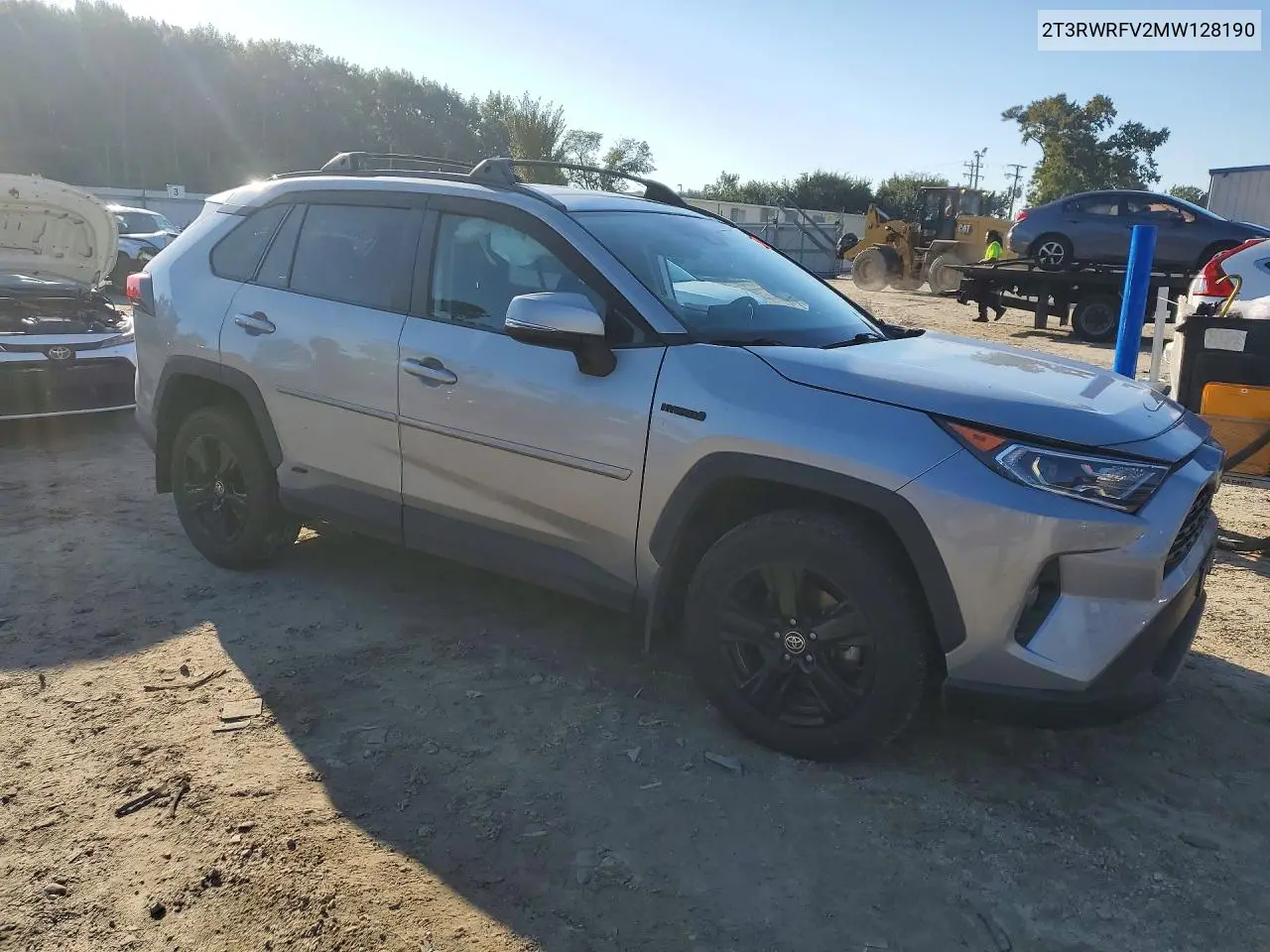 2021 TOYOTA RAV 4 VIN 2T3RWRFV2MW128190 — фото 4