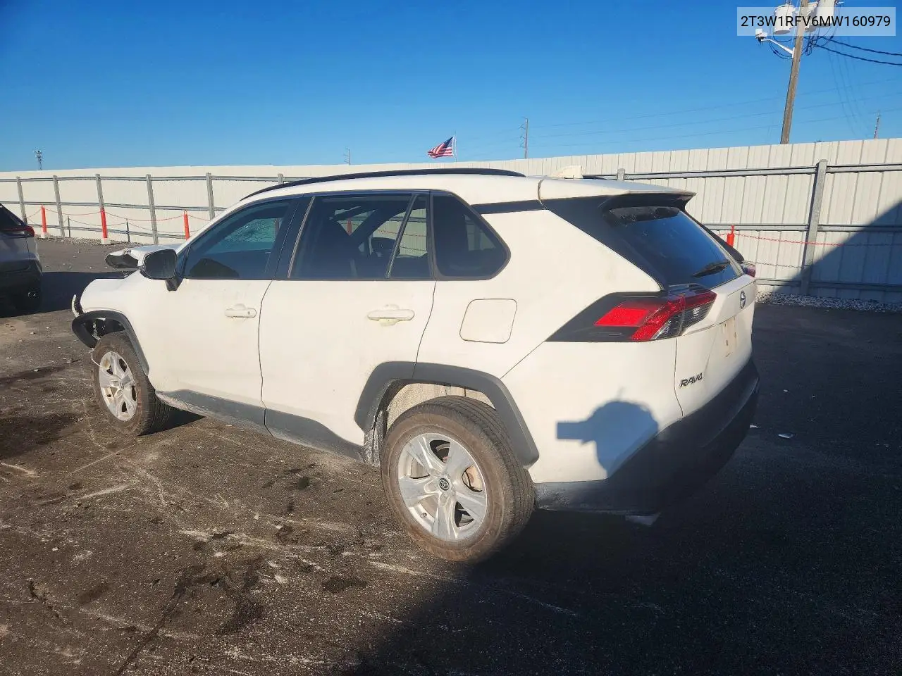 2021 TOYOTA RAV 4 VIN 2T3W1RFV6MW160979 — фото 2