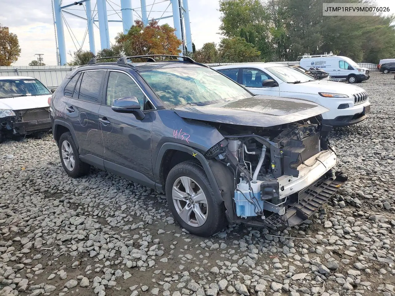 2021 TOYOTA RAV 4 VIN JTMP1RFV9MD076026 — фото 4