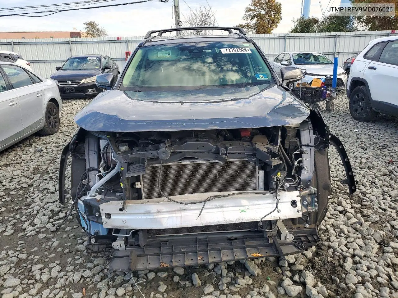 2021 TOYOTA RAV 4 VIN JTMP1RFV9MD076026 — фото 5