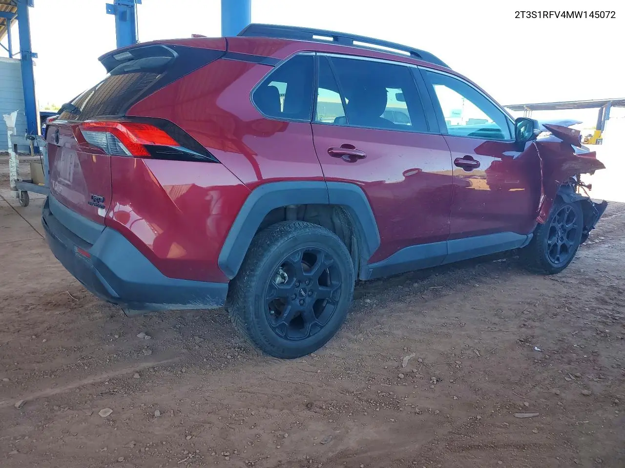 2021 TOYOTA RAV 4 VIN 2T3S1RFV4MW145072 — фото 3