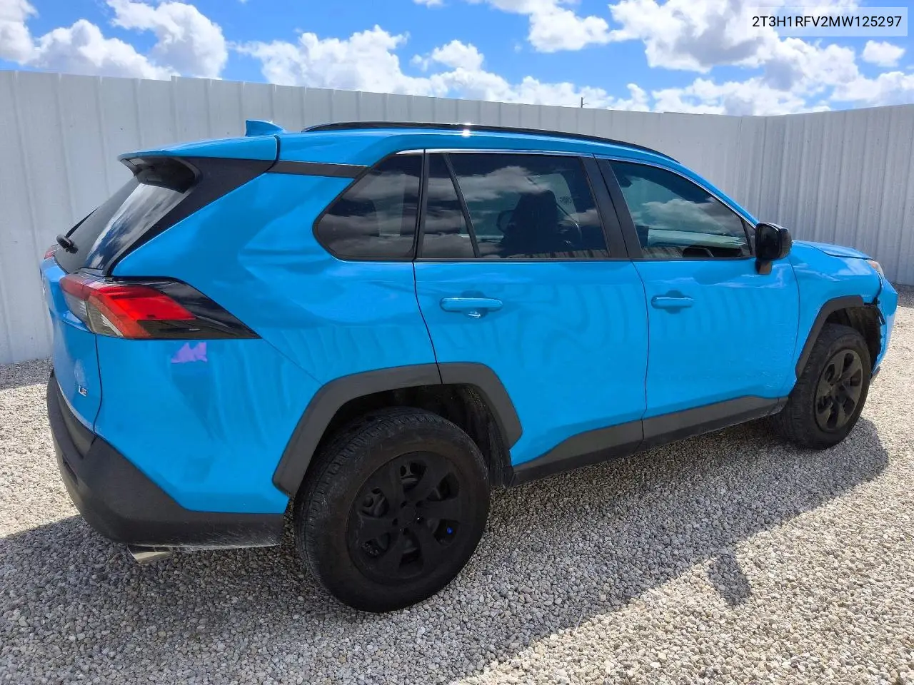 2021 TOYOTA RAV 4 VIN 2T3H1RFV2MW125297 — фото 3