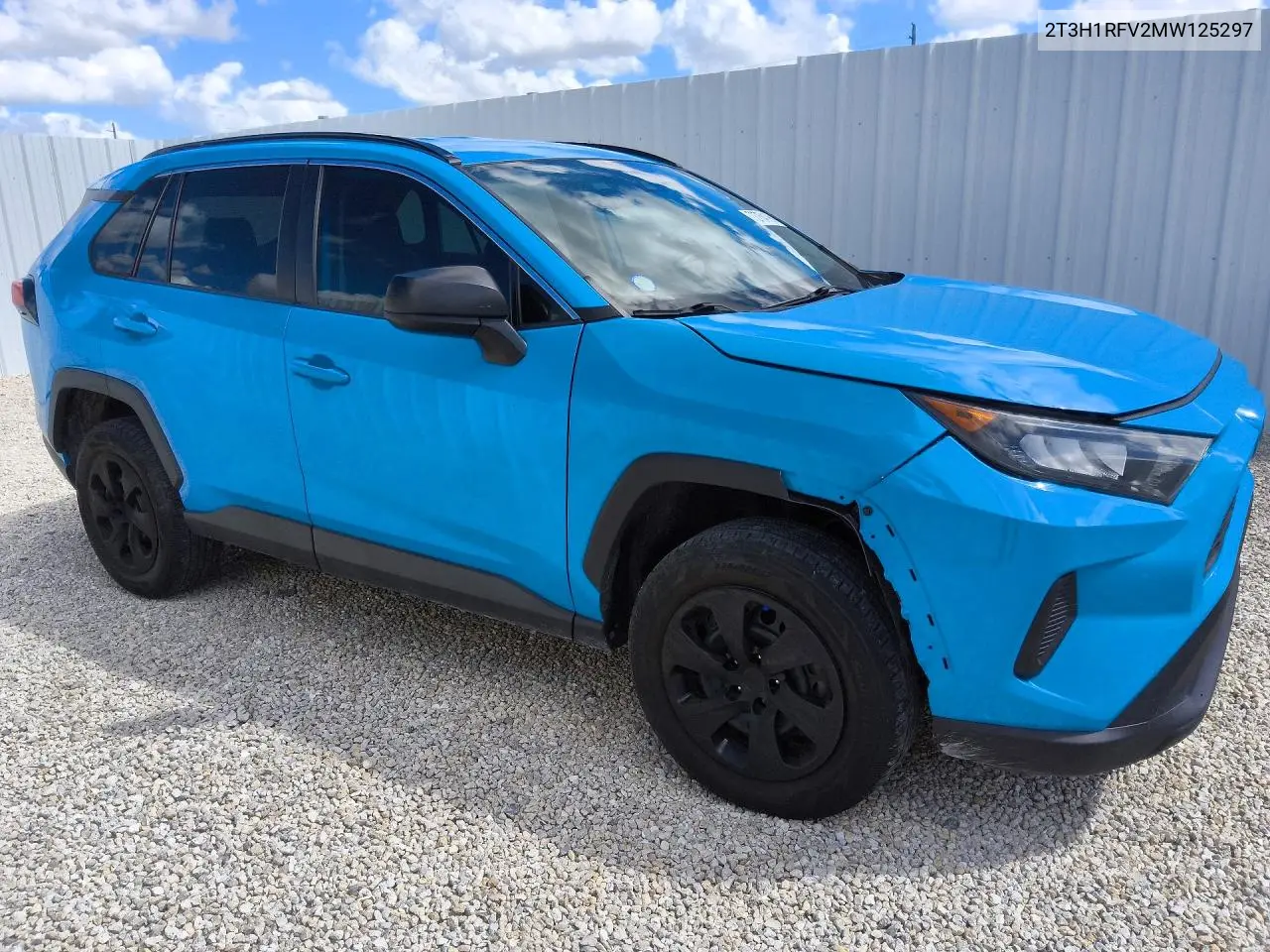 2021 TOYOTA RAV 4 VIN 2T3H1RFV2MW125297 — фото 4