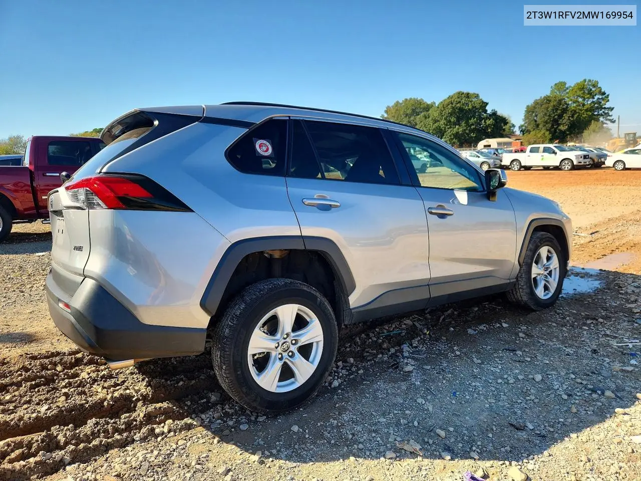 2021 TOYOTA RAV 4 VIN 2T3W1RFV2MW169954 — фото 3