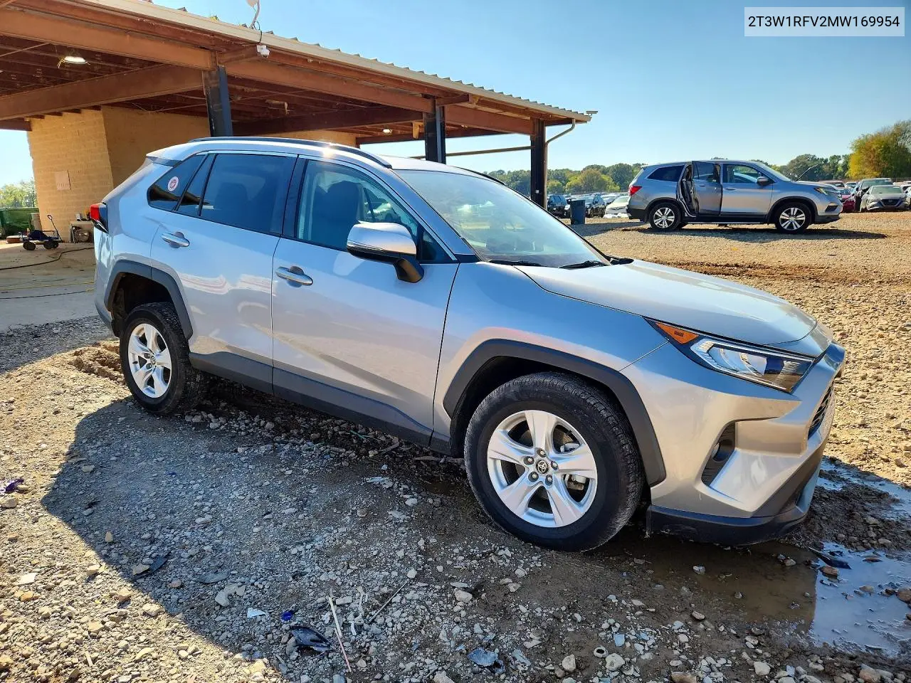 2021 TOYOTA RAV 4 VIN 2T3W1RFV2MW169954 — фото 4