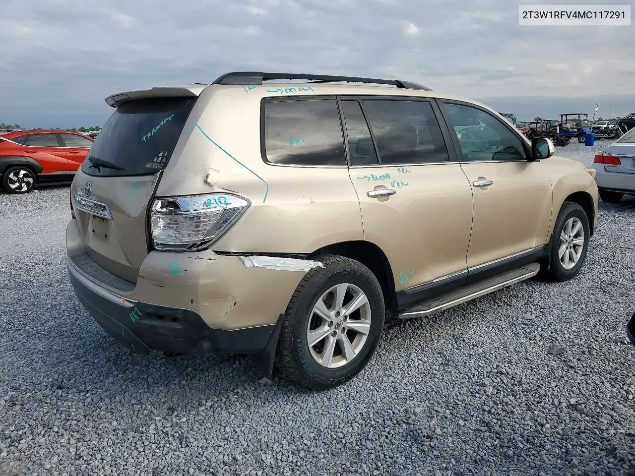 2021 TOYOTA RAV 4 VIN 2T3W1RFV4MC117291 — фото 3