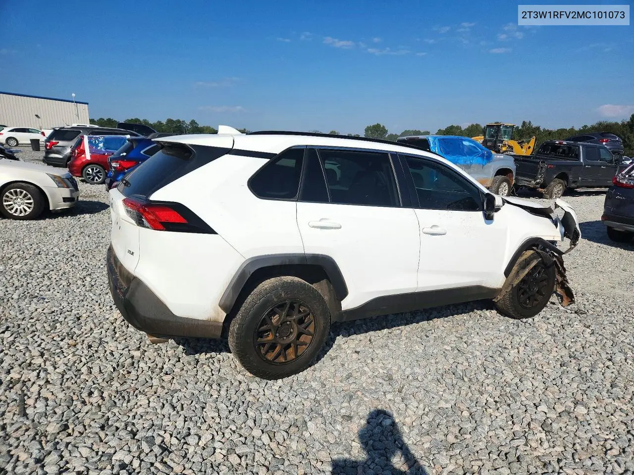 2021 TOYOTA RAV 4 VIN 2T3W1RFV2MC101073 — фото 3