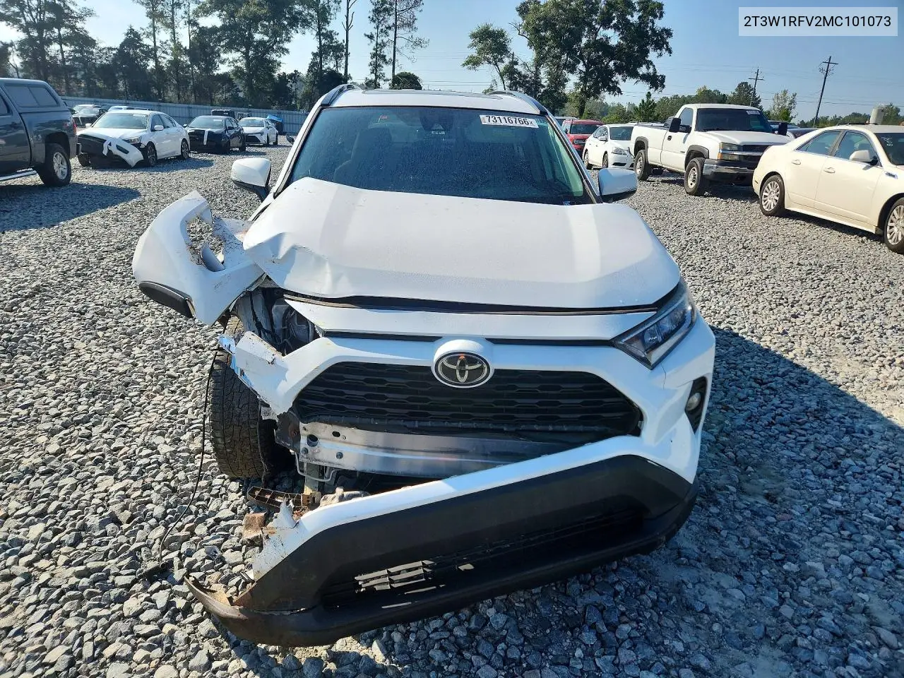 2021 TOYOTA RAV 4 VIN 2T3W1RFV2MC101073 — фото 5