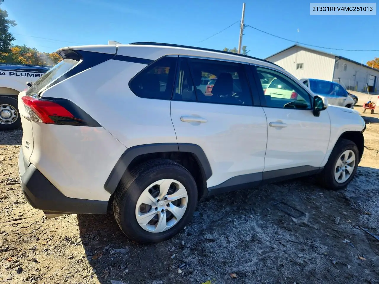 2021 TOYOTA RAV 4 VIN 2T3G1RFV4MC251013 — фото 3