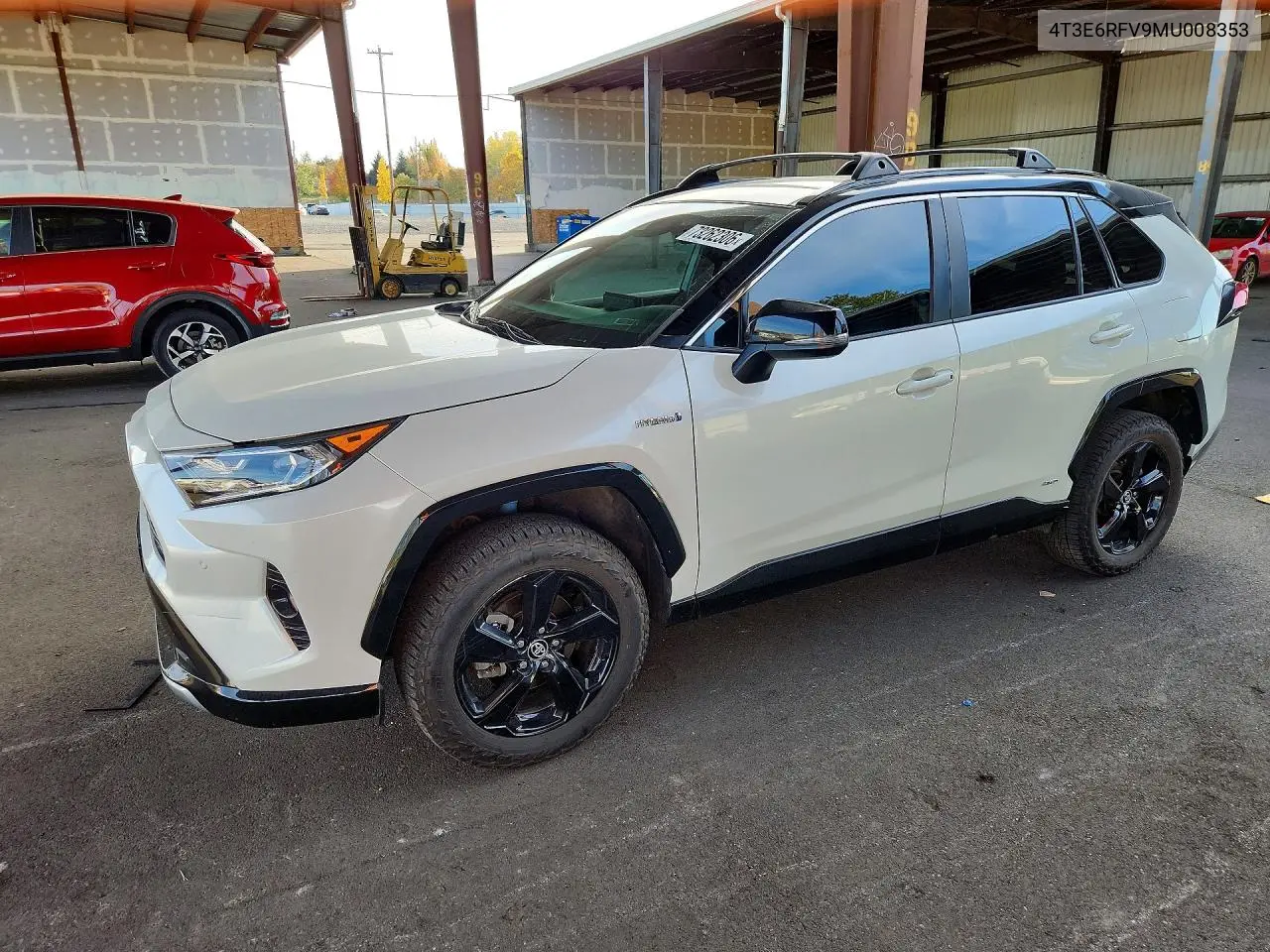 TOYOTA RAV 4 2021, VIN 4T3E6RFV9MU008353