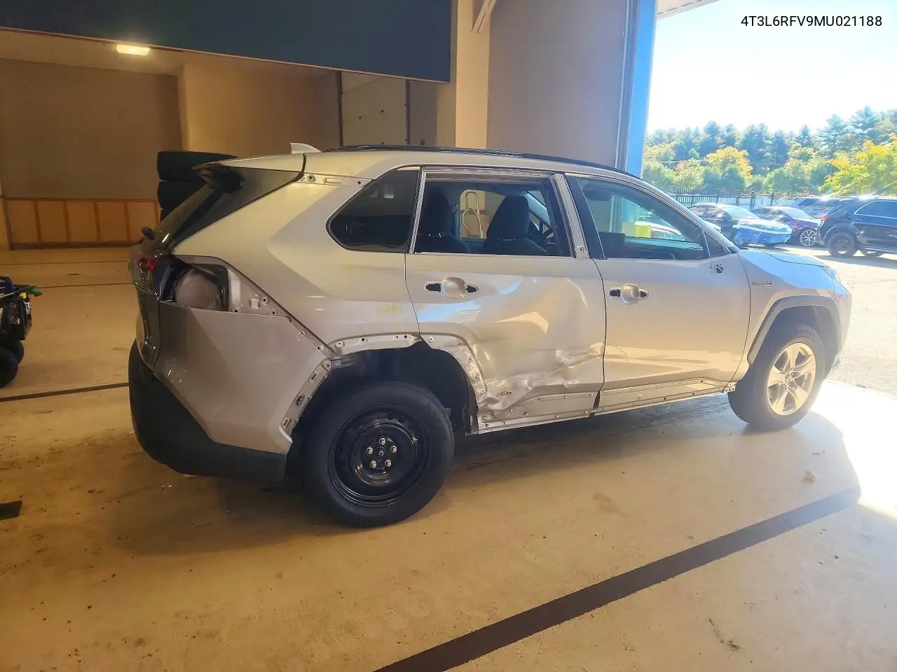 2021 TOYOTA RAV 4 VIN 4T3L6RFV9MU021188 — фото 3