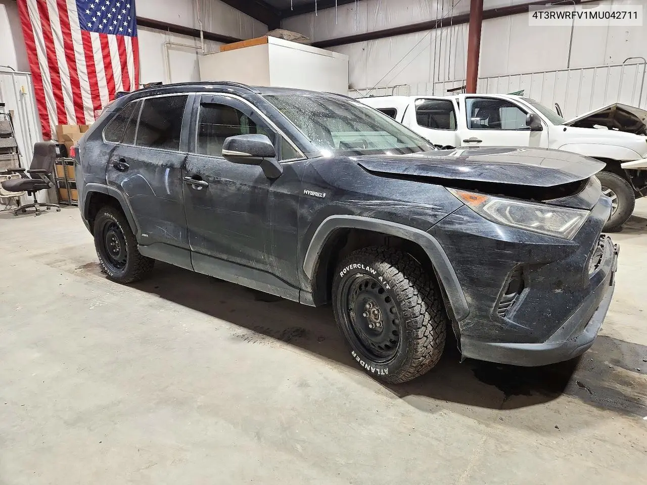 2021 TOYOTA RAV 4 VIN 4T3RWRFV1MU042711 — фото 4