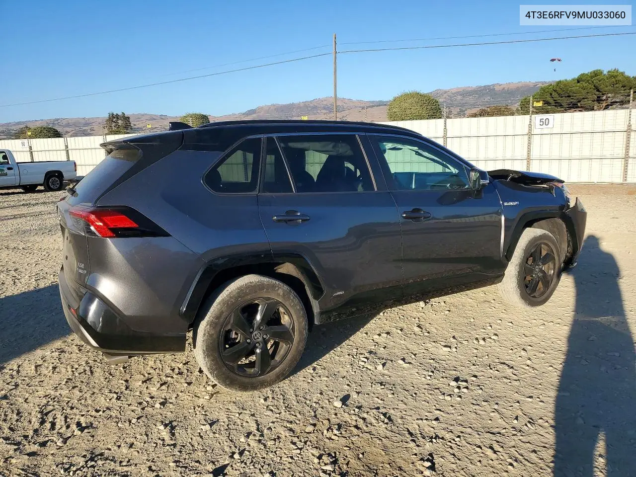 2021 TOYOTA RAV 4 VIN 4T3E6RFV9MU033060 — фото 3