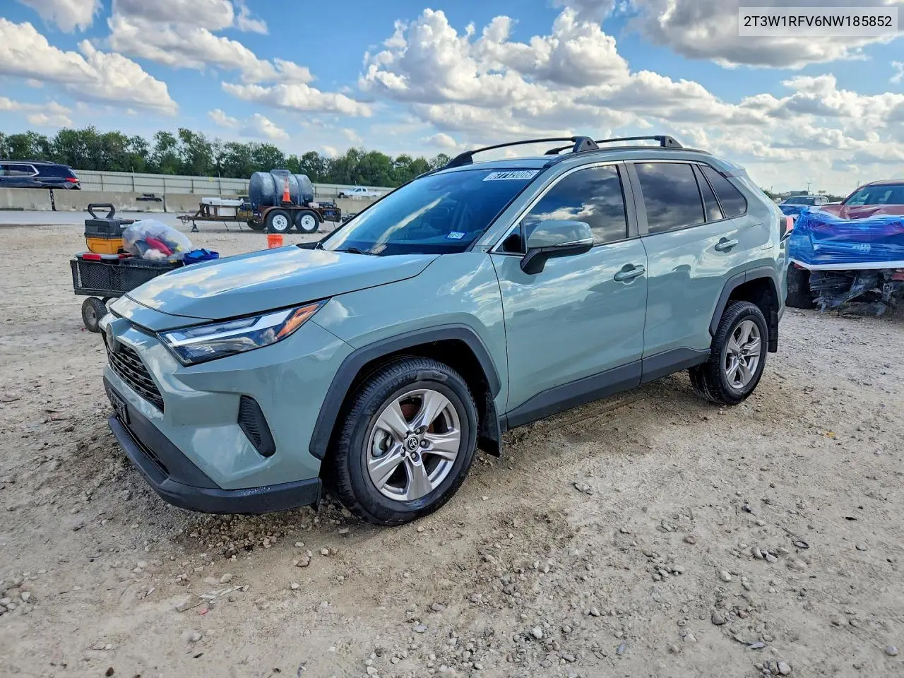 TOYOTA RAV 4 2022, VIN 2T3W1RFV6NW185852