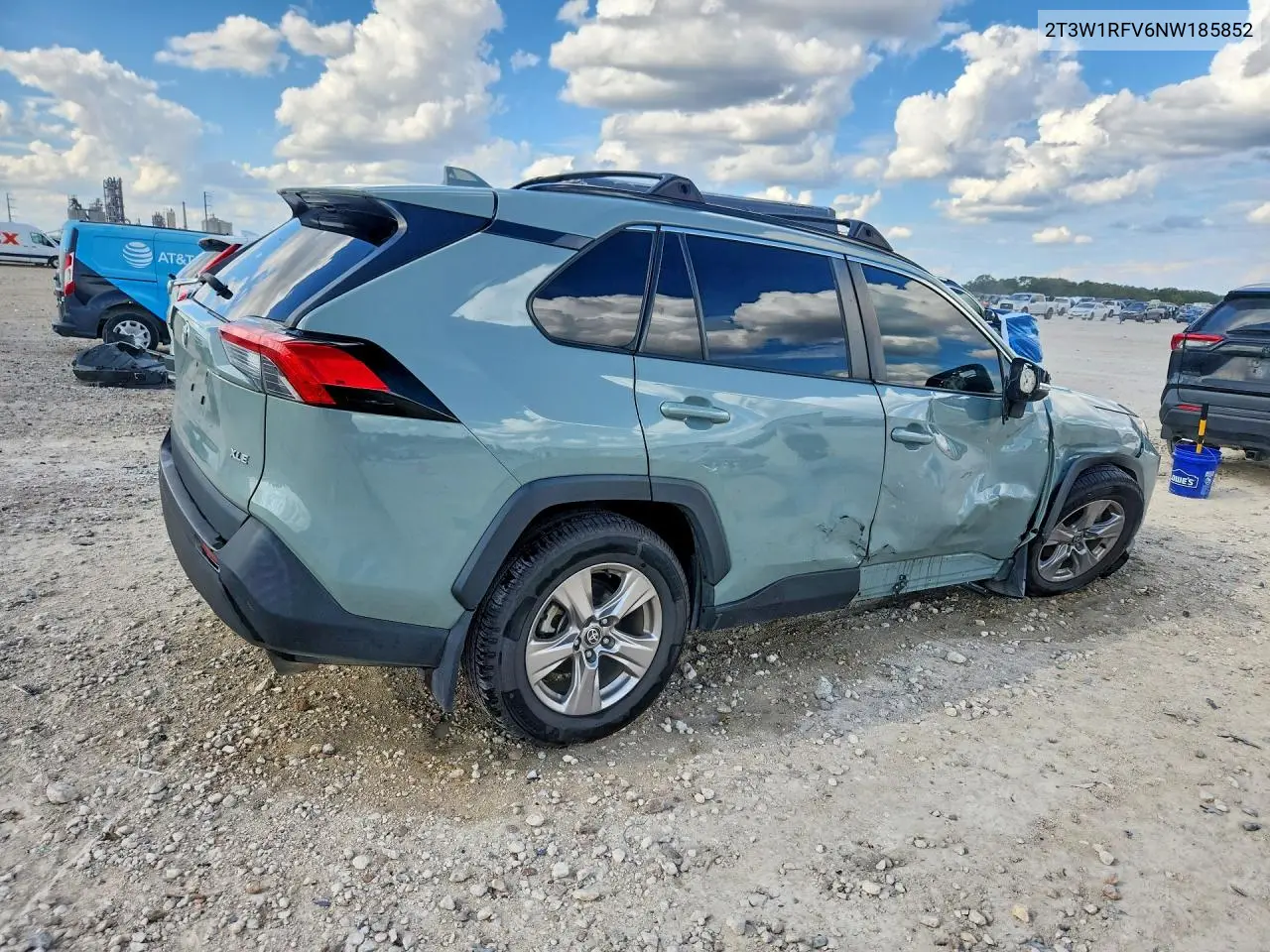 2022 TOYOTA RAV 4 VIN 2T3W1RFV6NW185852 — фото 3