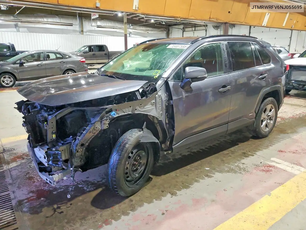 TOYOTA RAV 4 2022, VIN JTMRWRFV6NJ055695