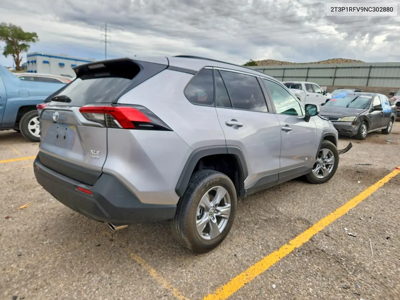 2022 TOYOTA RAV 4 VIN 2T3P1RFV9NC302880 — фото 3