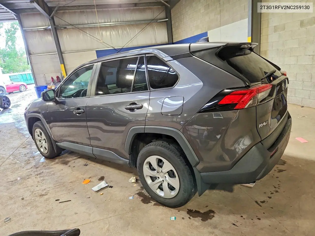 2022 TOYOTA RAV 4 VIN 2T3G1RFV2NC259130 — фото 2