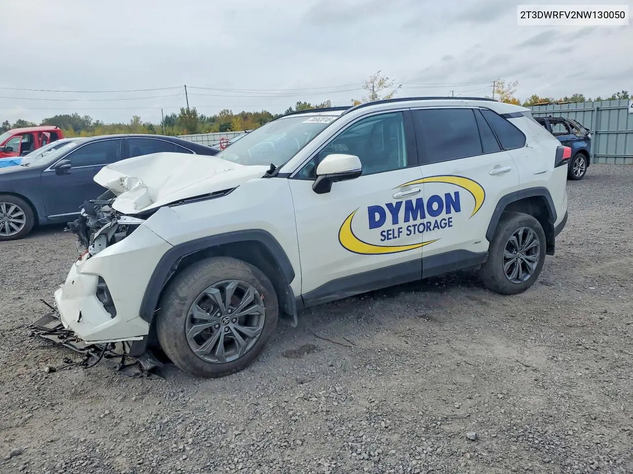 TOYOTA RAV 4 2022, VIN 2T3DWRFV2NW130050