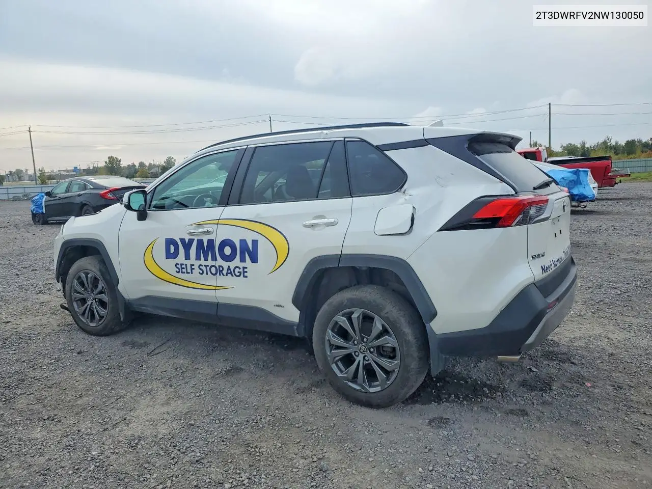2022 TOYOTA RAV 4 VIN 2T3DWRFV2NW130050 — фото 2