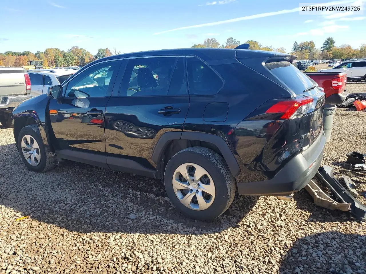 2022 TOYOTA RAV 4 VIN 2T3F1RFV2NW249725 — фото 2