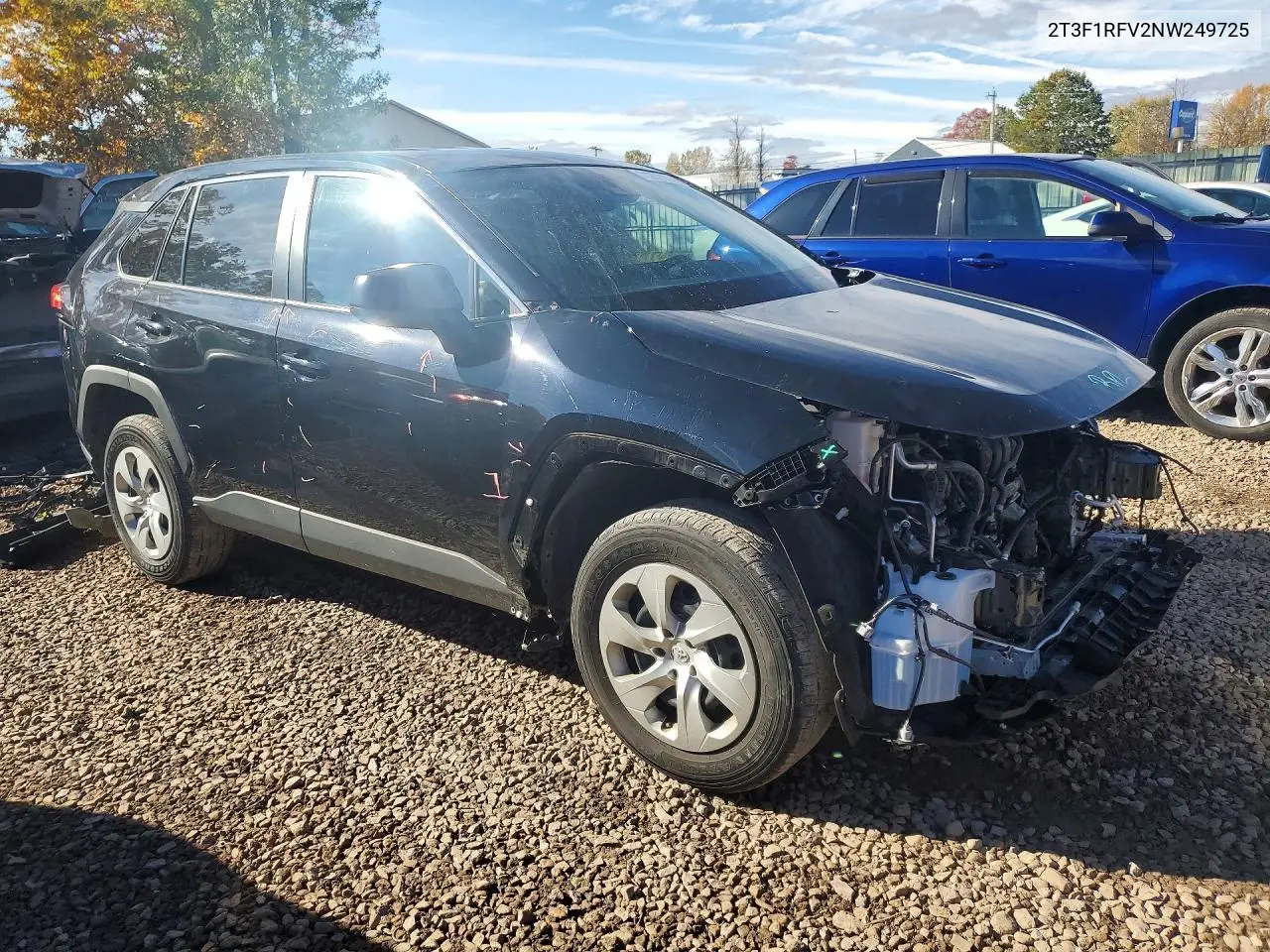 2022 TOYOTA RAV 4 VIN 2T3F1RFV2NW249725 — фото 4