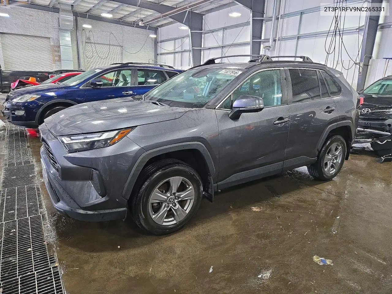 TOYOTA RAV 4 2022, VIN 2T3P1RFV9NC265331