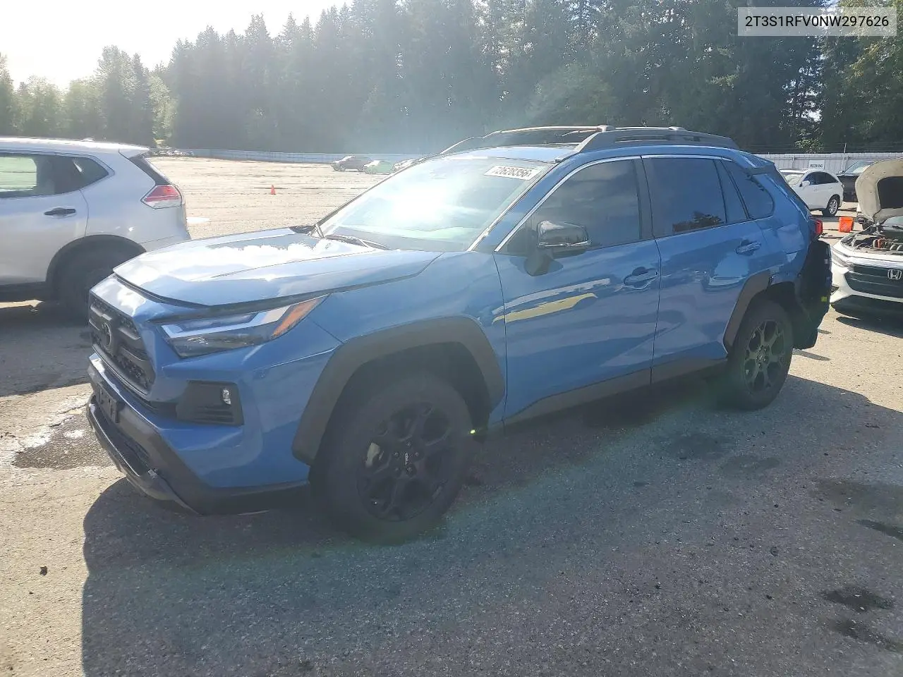 TOYOTA RAV 4 2022, VIN 2T3S1RFV0NW297626