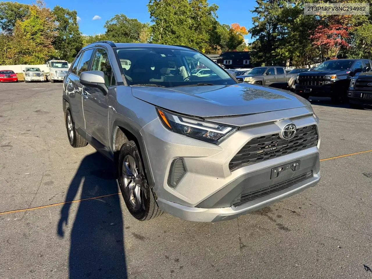 2022 TOYOTA RAV 4 VIN 2T3P1RFV8NC294982 — фото 4